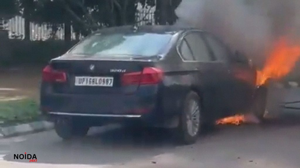 BMW on Fire